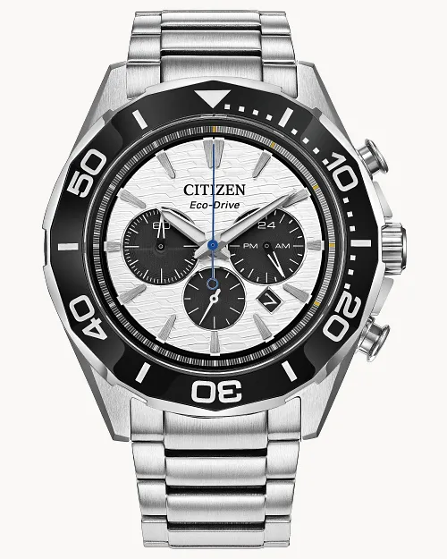 Endeavor Chrono White Dial Stainless Steel Bracelet CA4730-59A Endeavor Chrono White Dial Stainless Steel Bracelet CA4730-59A